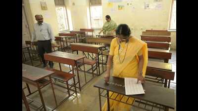 According to Gosavi, 271 flying squads have been deployed, sensitive exam centres monitored using drone cameras and video recording conducted outside centres. Individuals involved in promoting, assisting, or committing malpractice at exam centers will face criminal charges, which will be cognisable and non-bailable. (HT PHOTO) According to Gosavi, 271 flying squads have been deployed, sensitive exam centres monitored using drone cameras and video recording conducted outside centres. Individuals involved in promoting, assisting, or committing malpractice at exam centers will face criminal charges, which will be cognisable and non-bailable. (HT PHOTO)