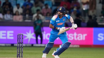 Gill stood strong and finally found a steady partner in KL Rahul, who had come into the tournament on the back of some up and down innings in the preceding series against England. (AP) Gill stood strong and finally found a steady partner in KL Rahul, who had come into the tournament on the back of some up and down innings in the preceding series against England. (AP)