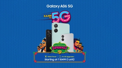 Here’s everything you need to know about Samsung Galaxy A06 5G. (Samsung) Here’s everything you need to know about Samsung Galaxy A06 5G. (Samsung)