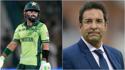 Mohammad Rizwan (L); Wasim Akram (AP/Files)