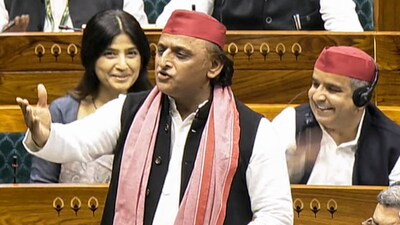On Thursday, Samajwadi Party chief Akhilesh Yadav hinted at a purported plot to conceal the truth about the pollution, a day after Uttar Pradesh Chief Minister Yogi Adityanath dismissed worries about faecal contamination in the waters of Triveni Sangam, where crowds of people are swimming during the ongoing MahaKumbh. (ANI) On Thursday, Samajwadi Party chief Akhilesh Yadav hinted at a purported plot to conceal the truth about the pollution, a day after Uttar Pradesh Chief Minister Yogi Adityanath dismissed worries about faecal contamination in the waters of Triveni Sangam, where crowds of people are swimming during the ongoing MahaKumbh. (ANI)