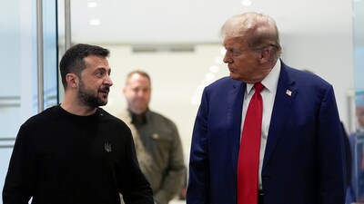 President Donald Trump with Ukraine's President Volodymyr Zelenskyy (AP Photo/Julia Demaree Nikhinson) President Donald Trump with Ukraine's President Volodymyr Zelenskyy (AP Photo/Julia Demaree Nikhinson)