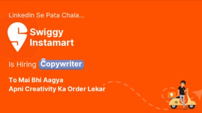 Man found a quirky way to share his portfolio for a job at Swiggy Instamart. Read on to know how netizens reacted. (LinkedIn/Pranay Awadhiya)