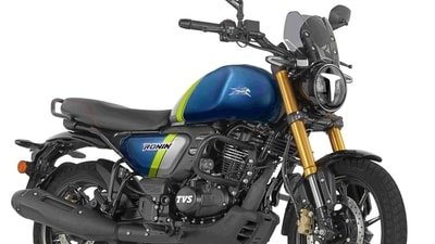 2025 TVS Ronin comes with minor cosmetic changes.