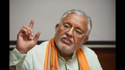 Uttar Pradesh finance minister Suresh Khanna (HT File Photo) Uttar Pradesh finance minister Suresh Khanna (HT File Photo)