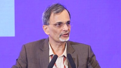 India's Chief Economic Advisor V Anantha Nageswaran's tenure has been extended till March 2027 by the central government. (ANI)
