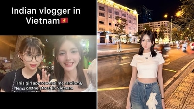 An Indian vlogger who travelled to Vietnam. (Instagram/@krilovee._) An Indian vlogger who travelled to Vietnam. (Instagram/@krilovee._)