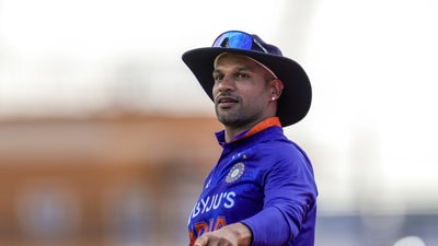 Shikhar Dhawan was asked if New Zealand can win Champions Trophy 2025. (AP) Shikhar Dhawan was asked if New Zealand can win Champions Trophy 2025. (AP)