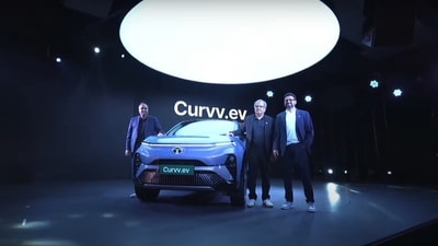 Tata Motors unveiling the Curvv EV with rapid Charging Tata Motors unveiling the Curvv EV with rapid Charging