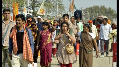 Women at Mahakumbh-2025 in Prayagraj (File Photo) Women at Mahakumbh-2025 in Prayagraj (File Photo)