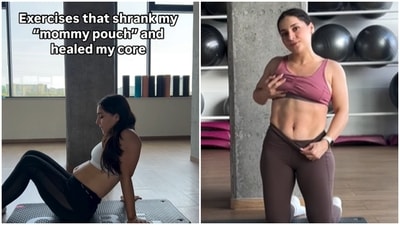 This fitness influencer lost her belly fat with these 6 exercises. This fitness influencer lost her belly fat with these 6 exercises.