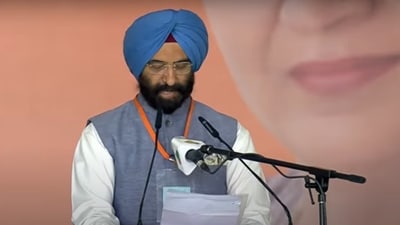 Manjinder Singh Sirsa (YouTube/BJP) Manjinder Singh Sirsa (YouTube/BJP)