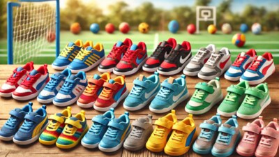 Top kids' sports shoes from Nike, Adidas, and Skechers provide comfort, grip, and support for safe running and active play. Top kids' sports shoes from Nike, Adidas, and Skechers provide comfort, grip, and support for safe running and active play.