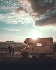 Embrace the freedom of the open road and the adventure of living in a caravan. (Unsplash) Embrace the freedom of the open road and the adventure of living in a caravan. (Unsplash)