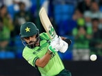Pakistan's Babar Azam plays a shot during the ICC Champions Trophy 2025 - Group A match against New Zealand, at National Stadium in Karachi Pakistan's Babar Azam plays a shot during the ICC Champions Trophy 2025 - Group A match against New Zealand, at National Stadium in Karachi
