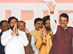 Maharashtra chief minister Devendra Fadnavis with Deputy CM Eknath Shinde, his Rajasthan counterpart Bhajanlal Sharma, and other dignitaries during the swearing-in ceremony of the Delhi government. Maharashtra chief minister Devendra Fadnavis with Deputy CM Eknath Shinde, his Rajasthan counterpart Bhajanlal Sharma, and other dignitaries during the swearing-in ceremony of the Delhi government.