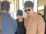 Vicky Kaushal and Katrina Kaif were seen in Mumbai on Thursday night. Vicky Kaushal and Katrina Kaif were seen in Mumbai on Thursday night.