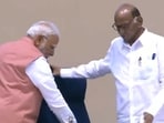 PM Modi and Nationalist Congress Party (NCP-SP) patriarch Pawar patriarch were attending the inauguration of the 98th Akhil Bharatiya Marathi Sammelan in Delhi. PM Modi and Nationalist Congress Party (NCP-SP) patriarch Pawar patriarch were attending the inauguration of the 98th Akhil Bharatiya Marathi Sammelan in Delhi.