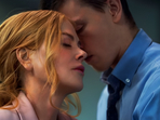 Nicole Kidman and Harris Dickinson in a still from Babygirl.