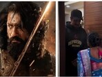Vicky Kaushal shared a video of his nazar utraai on his Instagram account. Vicky Kaushal shared a video of his nazar utraai on his Instagram account.