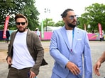Shahid Afridi and Yuvraj Singh