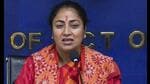 New Delhi: Delhi Chief Minister Rekha Gupta addresses her first press conference as the CM, after a cabinet meeting of the new government at the Delhi Secretariat, in New Delhi, Thursday, Feb. 20, 2025. (PTI Photo/Manvender Vashist Lav) (PTI02_20_2025_000604A) (PTI)