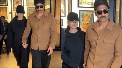 Katrina Kaif and Vicky Kaushal rocked effortlessly stylish casual looks during recent outing. (Instagram) Katrina Kaif and Vicky Kaushal rocked effortlessly stylish casual looks during recent outing. (Instagram)