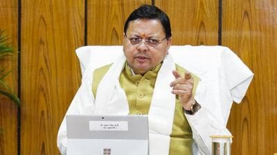 A strict land law was absolutely necessary to protect the cultural heritage of Devbhoomi, chief minister Pushkar Singh Dhami said after the bill’s passage. (ANI) A strict land law was absolutely necessary to protect the cultural heritage of Devbhoomi, chief minister Pushkar Singh Dhami said after the bill’s passage. (ANI)
