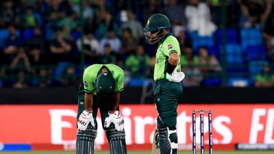 Pakistan's Babar Azam and Fakhar Zaman (REUTERS)
