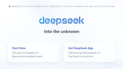 As of a few days ago, Deepseek was the most downloaded iOS app in the US. (Deepseek) As of a few days ago, Deepseek was the most downloaded iOS app in the US. (Deepseek)