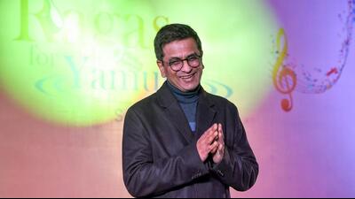 Former chief justice of India DY Chandrachud at an event in New Delhi. (ANI Photo) Former chief justice of India DY Chandrachud at an event in New Delhi. (ANI Photo)