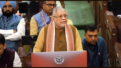 Khanna had to intervene when Malik was not satisfied with the reply that minister Anil Rajbhar gave in the House. (HT File Photo) Khanna had to intervene when Malik was not satisfied with the reply that minister Anil Rajbhar gave in the House. (HT File Photo)