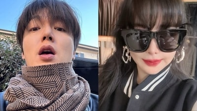 Lee Min-ho's agency clarified his dating rumours with Park Bom. Lee Min-ho's agency clarified his dating rumours with Park Bom.
