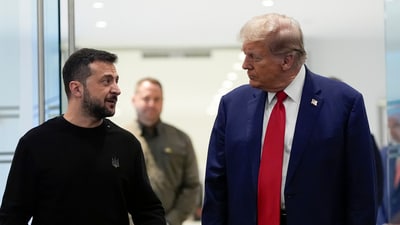 There was no immediate word on whether the meeting between U.S. President Donald Trump's envoy for the Ukraine conflict and President Volodymyr Zelenskiy in Kyiv on Thursday had helped heal the historic wartime rift between the once-firm allies, and senior U.S. officials said that there are still significant frustrations. (AP/Julia Demaree Nikhinson) There was no immediate word on whether the meeting between U.S. President Donald Trump's envoy for the Ukraine conflict and President Volodymyr Zelenskiy in Kyiv on Thursday had helped heal the historic wartime rift between the once-firm allies, and senior U.S. officials said that there are still significant frustrations. (AP/Julia Demaree Nikhinson)