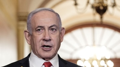 IIsraeli Prime Minister Benjamin Netanyahu charged Friday that Hamas' refusal to release hostage Shiri Bibas' body constituted a "cruel and evil" breach of the truce agreement in Gaza. (AFP) IIsraeli Prime Minister Benjamin Netanyahu charged Friday that Hamas' refusal to release hostage Shiri Bibas' body constituted a "cruel and evil" breach of the truce agreement in Gaza. (AFP)