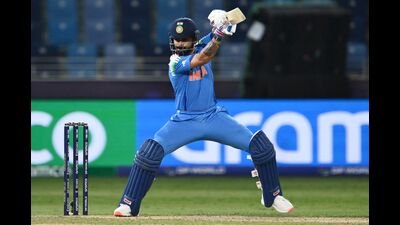 Virat Kohli in action against Bangladesh. (AFP)