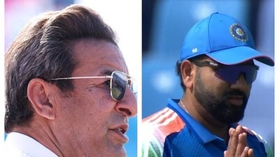 Wasim Akram (L) is aware of that feeling which Axar Patel went through after Rohit Sharma (R) dropped the catch (Getty/X) Wasim Akram (L) is aware of that feeling which Axar Patel went through after Rohit Sharma (R) dropped the catch (Getty/X)