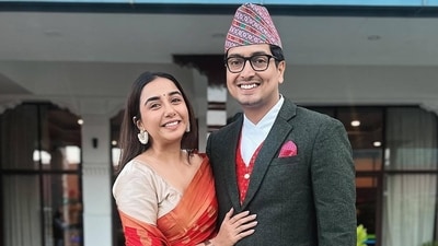 Prajakta Koli and Vrishank Khanal (Photo: Instagram)