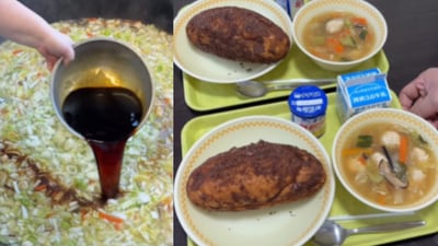 A viral video of Japan’s meticulously organized school lunches impressed viewers. (Instagram/jukananan727) A viral video of Japan’s meticulously organized school lunches impressed viewers. (Instagram/jukananan727)