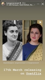 Kangana played Indira Gandhi in Emergency. Kangana played Indira Gandhi in Emergency.