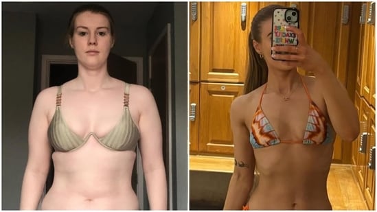 Mia lost approximately 25 kg during her weight loss journey.
