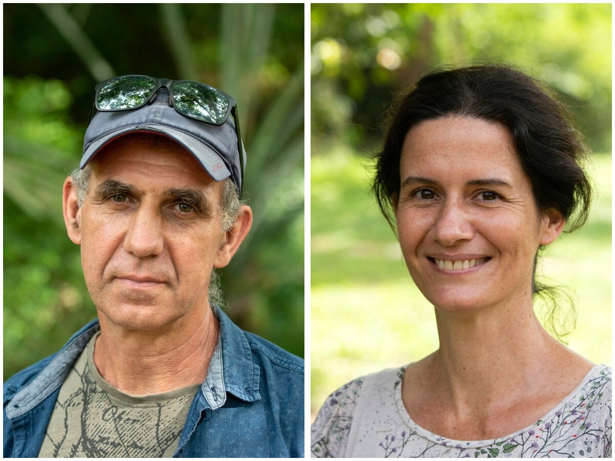 The authors of Trees of South India, Paul Blanchflower and Marie Demont, hope that the book will get people to actually notice and recognise native trees. Eucalyptus and teak are not it, says Blanchflower. The authors of Trees of South India, Paul Blanchflower and Marie Demont, hope that the book will get people to actually notice and recognise native trees. Eucalyptus and teak are not it, says Blanchflower.