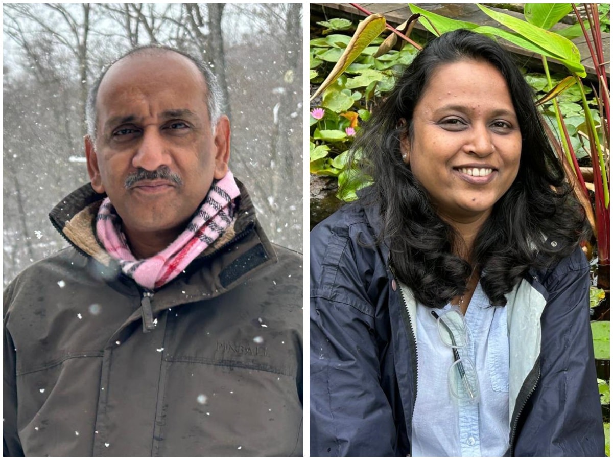 Researchers Aravind NA and Anushree Jadhav who co-authored Edible Non-Marine Molluscs of India. Not much is known about the molluscs found in lakes, rivers and on land, Aravind says. Researchers Aravind NA and Anushree Jadhav who co-authored Edible Non-Marine Molluscs of India. Not much is known about the molluscs found in lakes, rivers and on land, Aravind says.