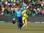 Ben Duckett registers the highest individual score in the Champions Trophy. Ben Duckett registers the highest individual score in the Champions Trophy.
