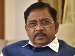 Karnataka Home Minister G Parameshwara. Karnataka Home Minister G Parameshwara.
