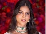 Suhana Khan wore a stunning Torani lehenga for the wedding festivities. (Pic courtesy: X/ jviciouslady) Suhana Khan wore a stunning Torani lehenga for the wedding festivities. (Pic courtesy: X/ jviciouslady)