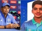 Rahul Dravid teamed up with his son Anvay.