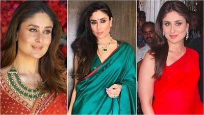 Kareena Kapoor recently dazzled at Aadar Jain's wedding in glamorous red saree and sindoor. (Instagram) Kareena Kapoor recently dazzled at Aadar Jain's wedding in glamorous red saree and sindoor. (Instagram)
