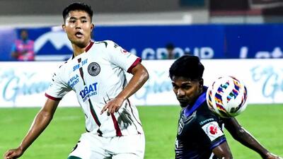 Mohun Bagan’s midfielder Lalengmawia Ralte in action. (AIFF) Mohun Bagan’s midfielder Lalengmawia Ralte in action. (AIFF)