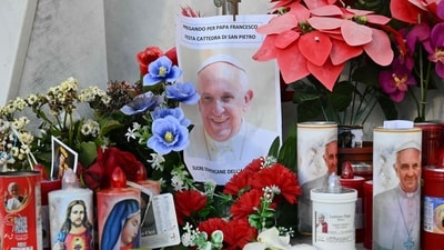 Pope Francis presented a prolonged asthmatic respiratory crisis. (AFP)